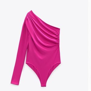 Asymmetrical bodysuit